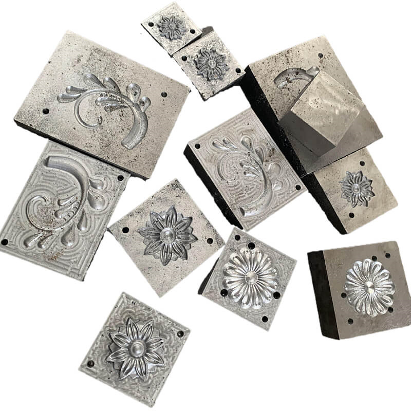 Fancy Metal Stamp, Flower Metal Die, Metal Stamps